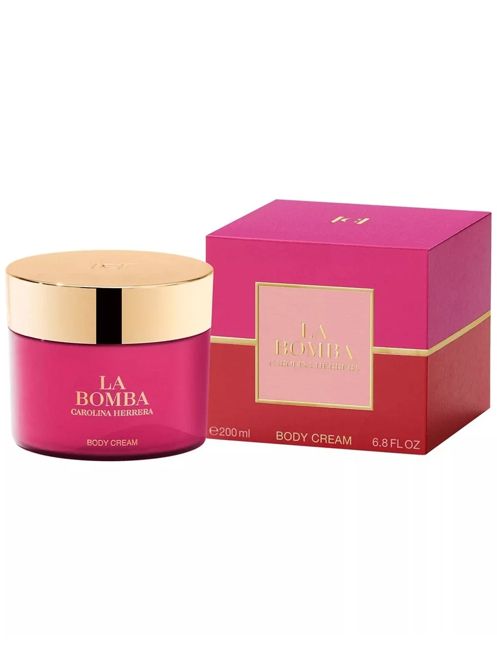 la bomba carolina herrera body cream